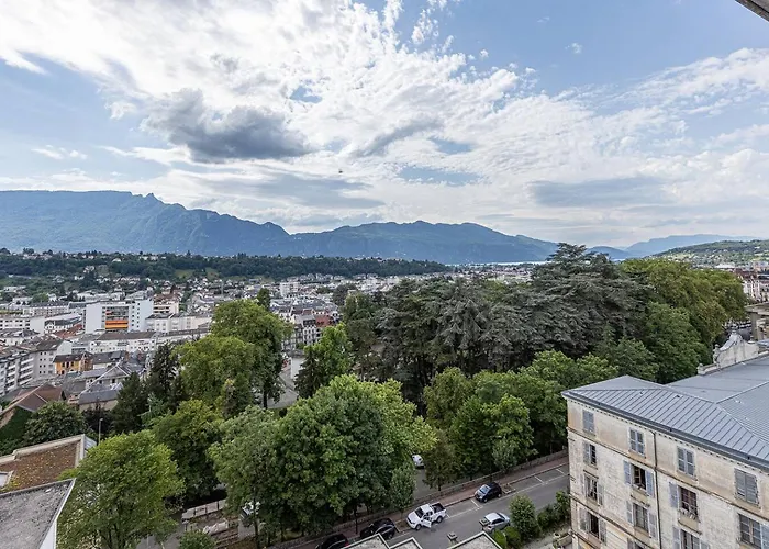 Studio Vue Lac Dent Du Chat Piscine Proche Thermes Foto